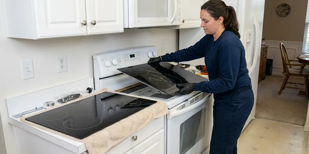 Glass Stove Top Replacement in Malden, MA