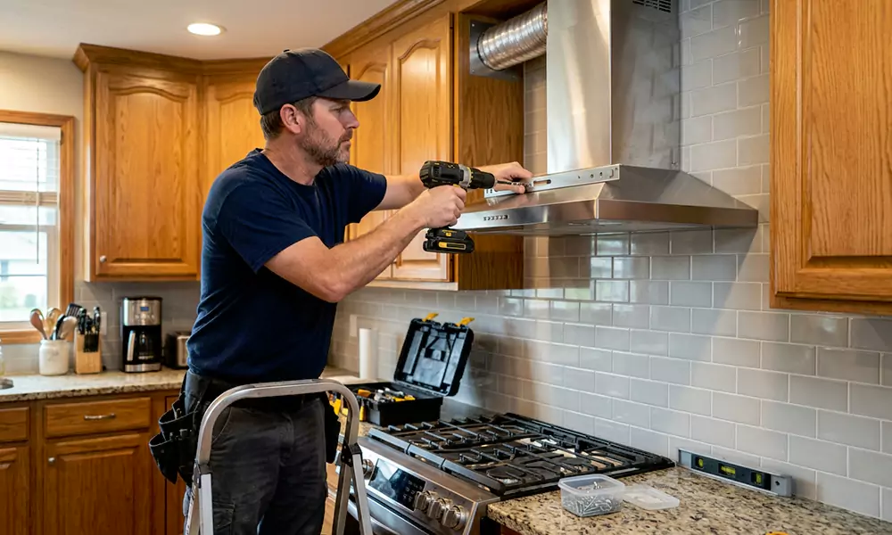 Range Hood Installation in Malden, MA