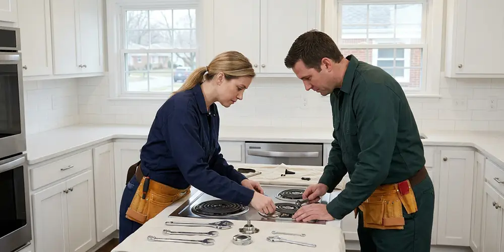 Stove Burner Replacement in Malden, MA