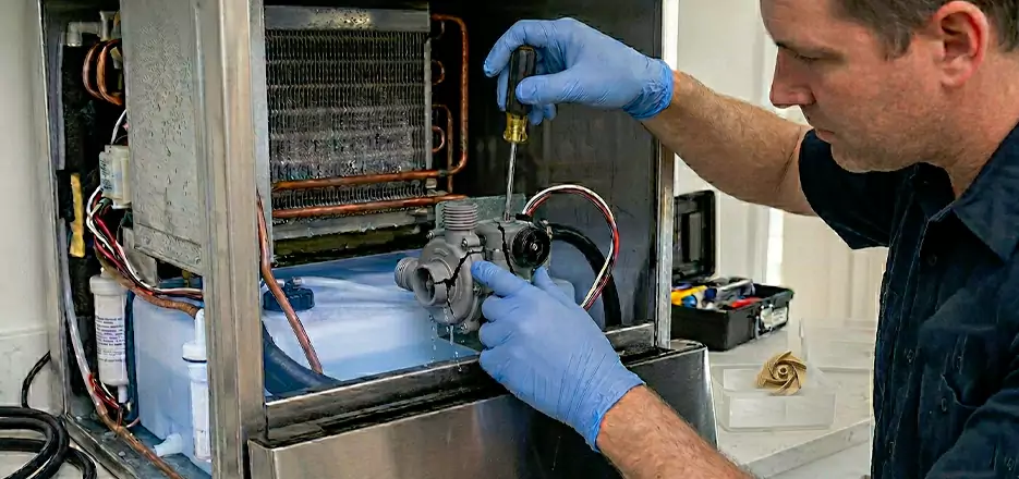 Commercial Ice Maker Water Pump Repair in Malden