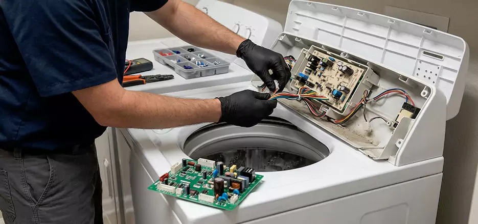Washer Control Panel Board Replacement in Malden